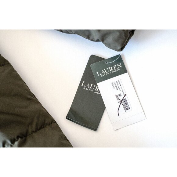 NWT Ralph Lauren Down Feather Faux Fur Hooded Parka Puffer Coat $330 - Size PM - Picture 7 of 7